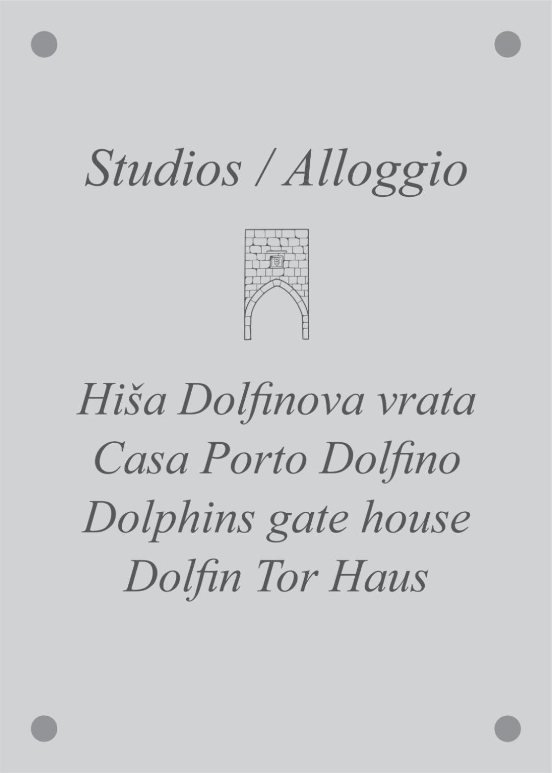 Don Dolfino Guesthouse - Hisa Dolfinova Vrata Piran Exterior photo